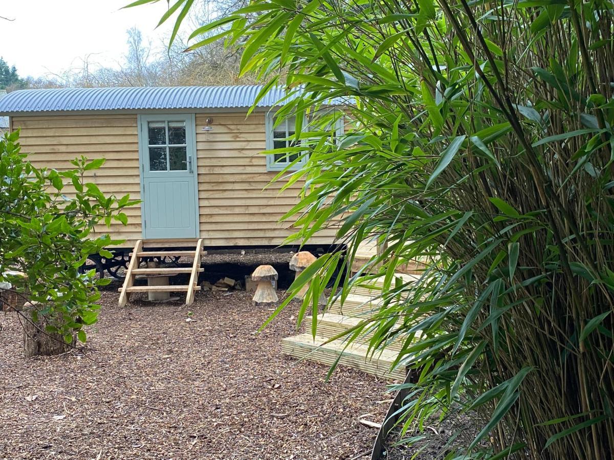 Chez Maurice Luxury Shepherds Hut With Bath And Hot Tub Kelling Екстериор снимка